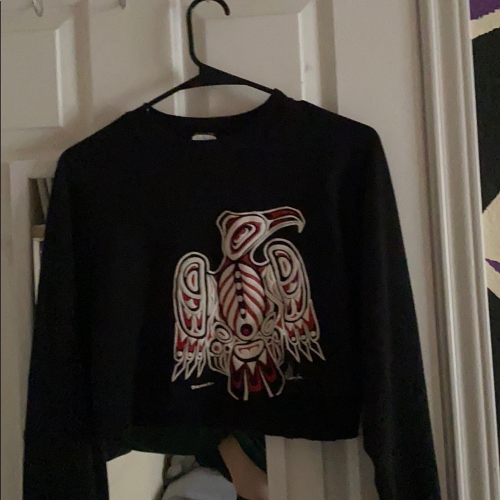 Cropped sweater
